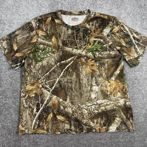 Magellan Shirt Mens 2XL Camo Tee Raglan Short Sleeve Hunt Gear Activewear